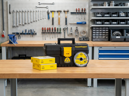 Klingspor Aktion - Werkzeugbox und A 60 Extra