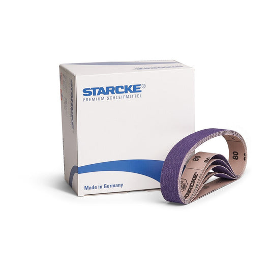 STARCKE Schleifband 071XP Keramik mit Verpackung, lila Schleifbelag, Made in Germany