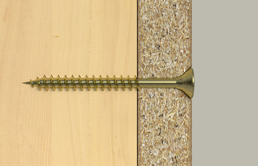 fischer Spanplattenschraube ClassicFast FSP II CZP YC