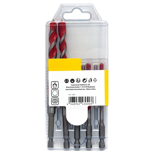 fischer Universalbohrer D-U Hex Set