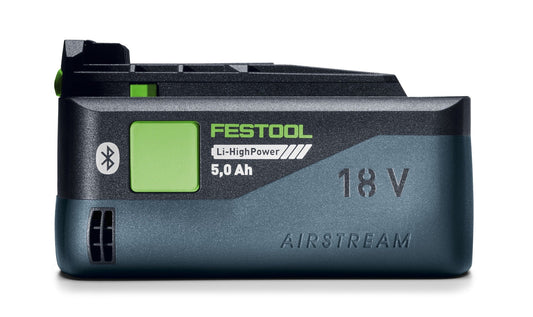 Festool BP 18 Li 5,0 HP-ASI Akkupack 18V Li-HighPower mit Bluetooth und grüner Ladeanzeige
