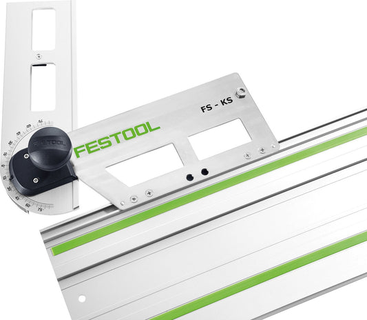 Festool Kombischmiege FS-KS mit Winkelmesser und Führungsschiene zur Winkelabnahme von 0-180 Grad