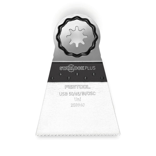Festool Universal-Sägeblatt Bi-Metall USB 50/65 mit Starlock Plus Aufnahme, Vorderansicht