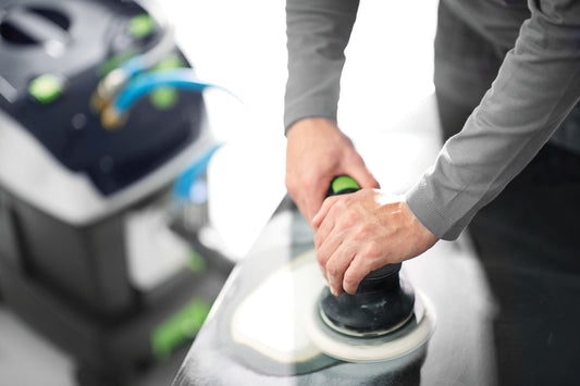 Festool Druckluftmodul DL CT 26/36/48 Bedienung Saugersteuerung mit Hand an Schalter