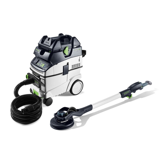Festool PLANEX LHS 2-M 225 EQ Langhalsschleifer mit CTL 36 Absaugmobil und Schlauch, Komplettset