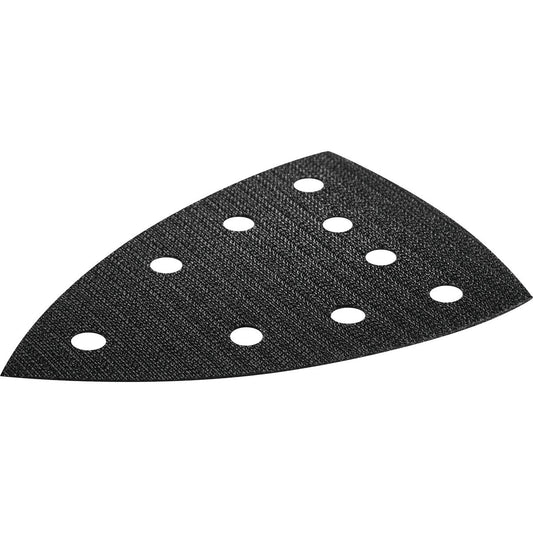 Festool Protection Pad Delta, schwarzes Schleif-Schutzpad mit Lochbohrung für Netzschleifmittel