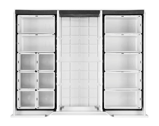 Festool Einsatzboxen Set 50x50/50x100x68 Übersicht aller 13 Boxen für Sortainer³ Systainer³ Combi