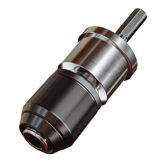 FAMAG Bohrfutteradapter für Bohrständer Schrägansicht