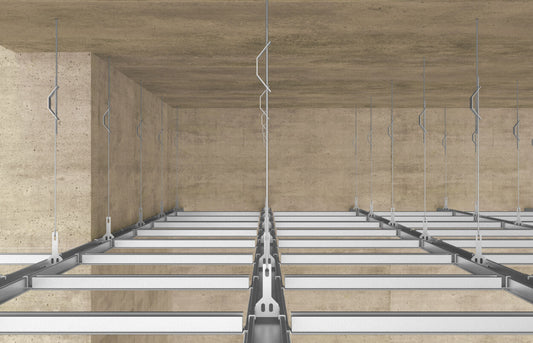 fischer FGD Montagebeispiel abgehängte Decke
