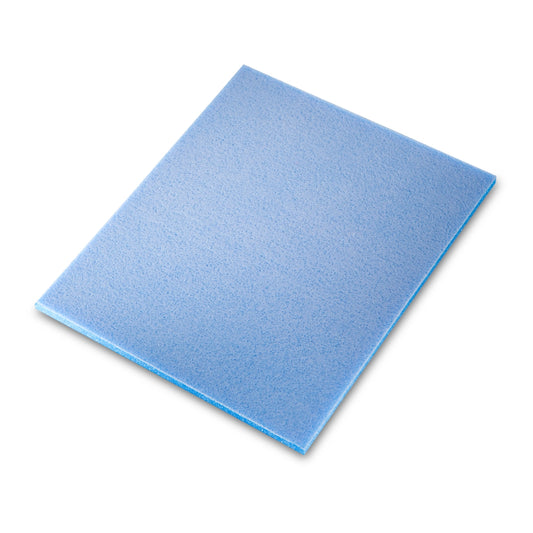 Sia 7979 siasponge flat Schleifpad blau, flexibles Schleifpad für Nass- und Trockenschliff
