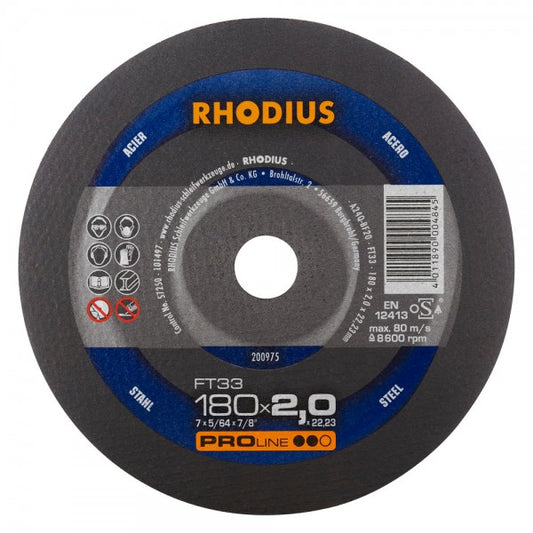 Rhodius Trennscheibe FT33