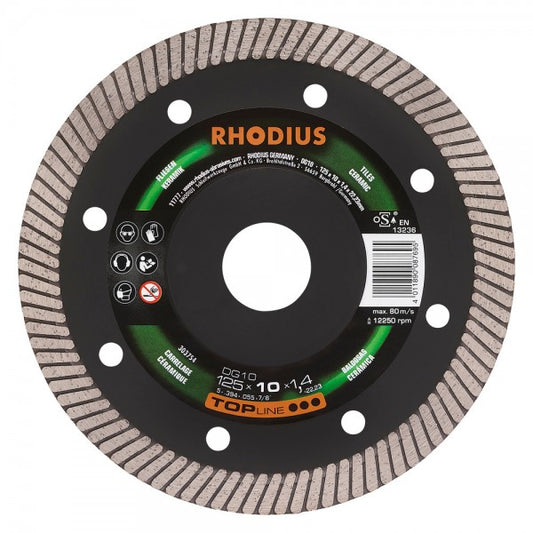 Rhodius DG10 Diamanttrennscheibe 125 mm