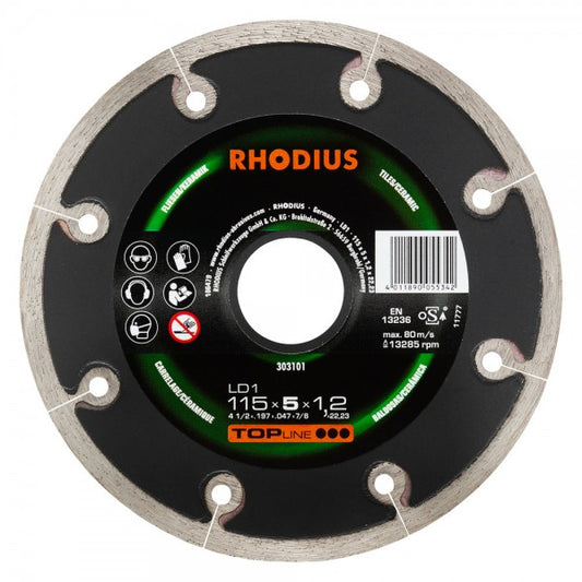 Rhodius Diamanttrennscheibe LD1 115 mm