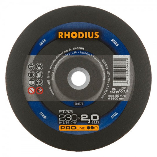Rhodius Trennscheibe FT33
