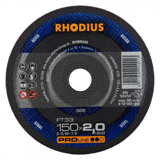 Rhodius Trennscheibe FT33
